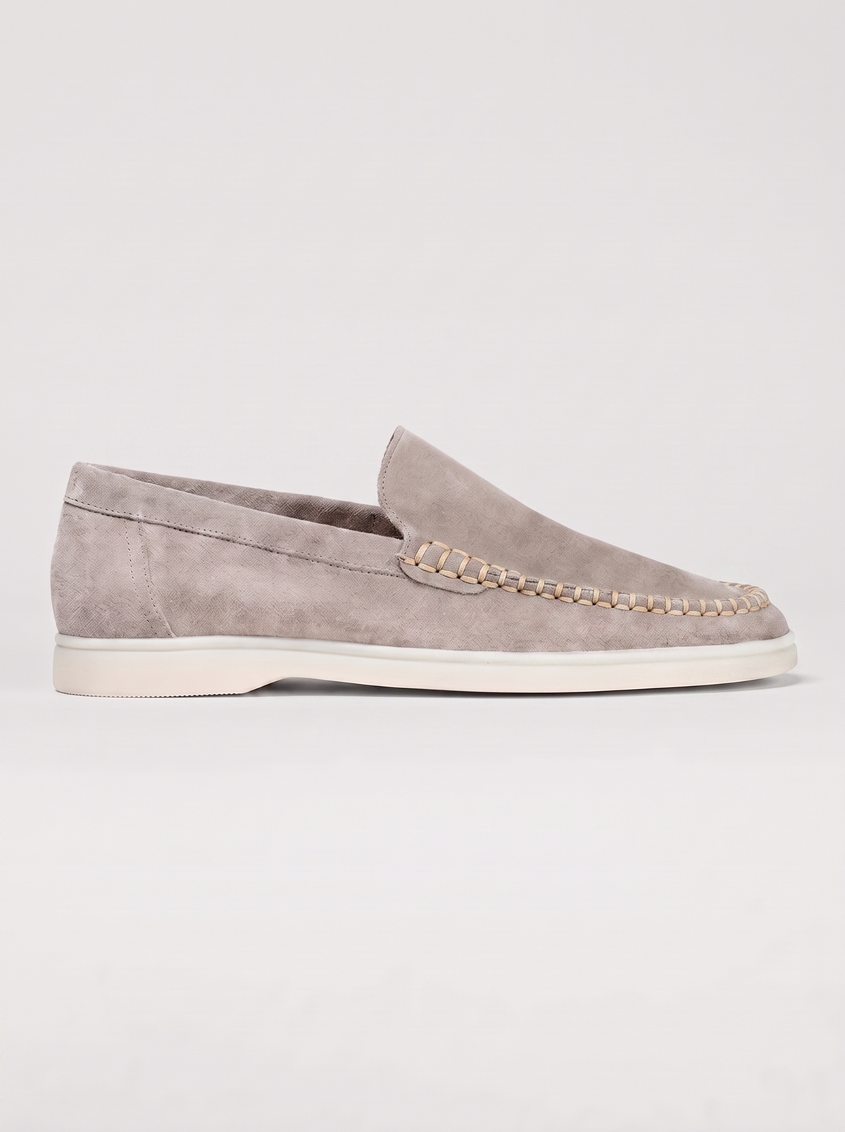 Light Grey Giorno Loafers